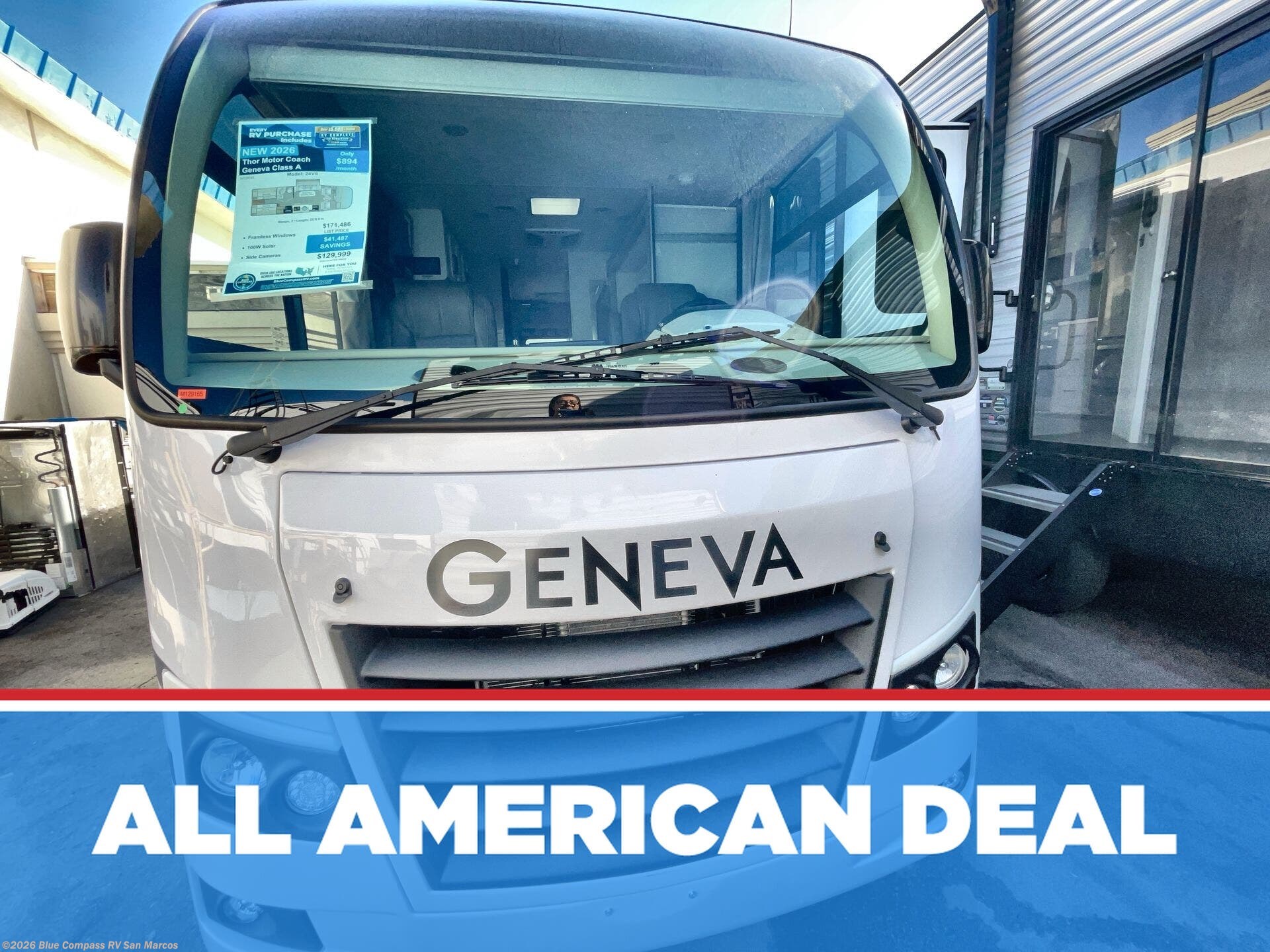 New 2026 Thor Motor Coach Geneva 24VS available in San Marcos, California