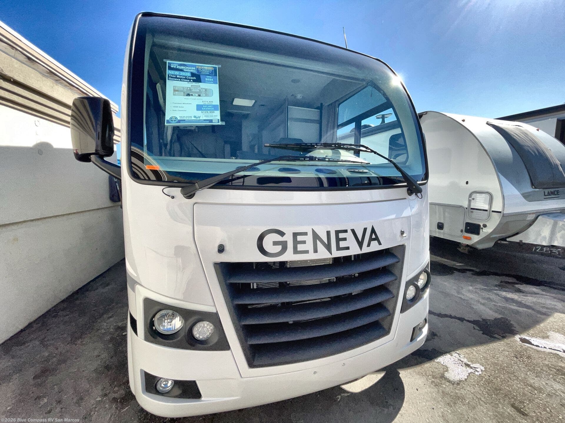 New 2026 Thor Motor Coach Geneva 24VS available in San Marcos, California