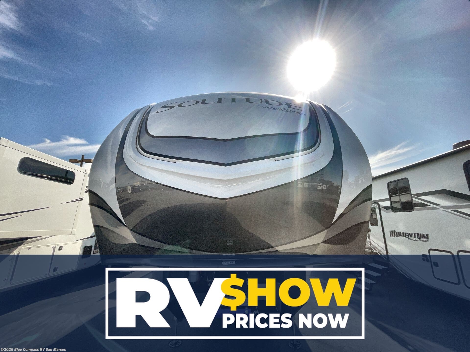 New 2026 Grand Design Solitude 417KB available in San Marcos, California