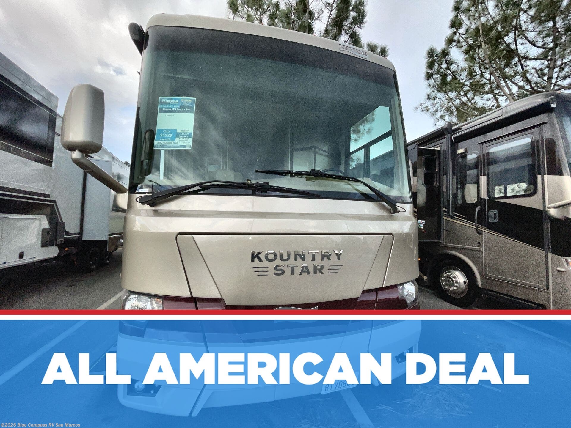 Used 2021 Newmar Kountry Star 3412 available in San Marcos, California