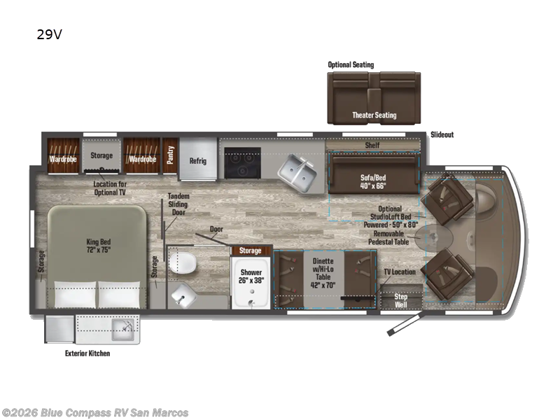 Used 2025 Winnebago Sunstar 29V available in San Marcos, California