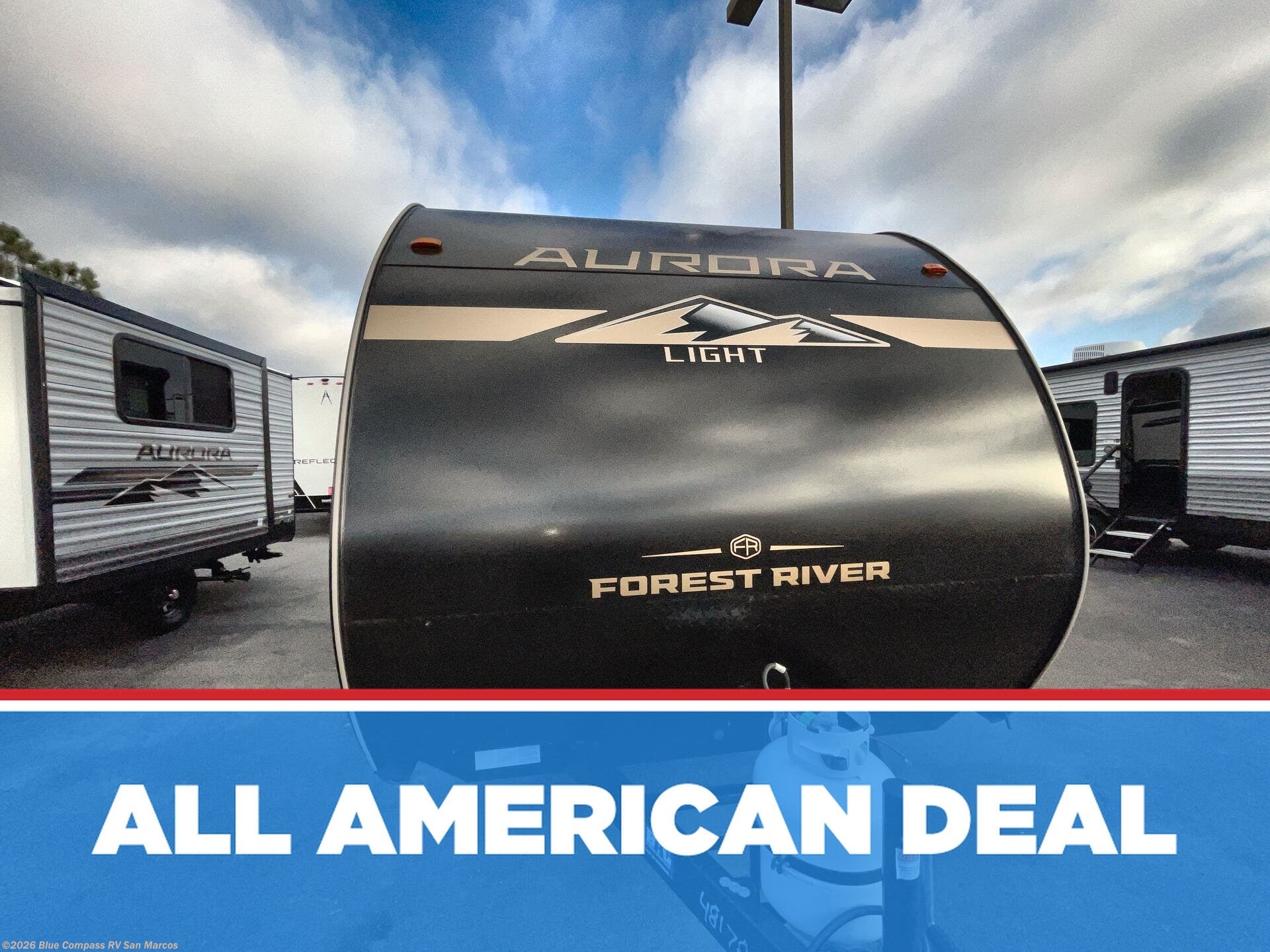 New 2026 Forest River Aurora Light 18BHSX available in San Marcos, California