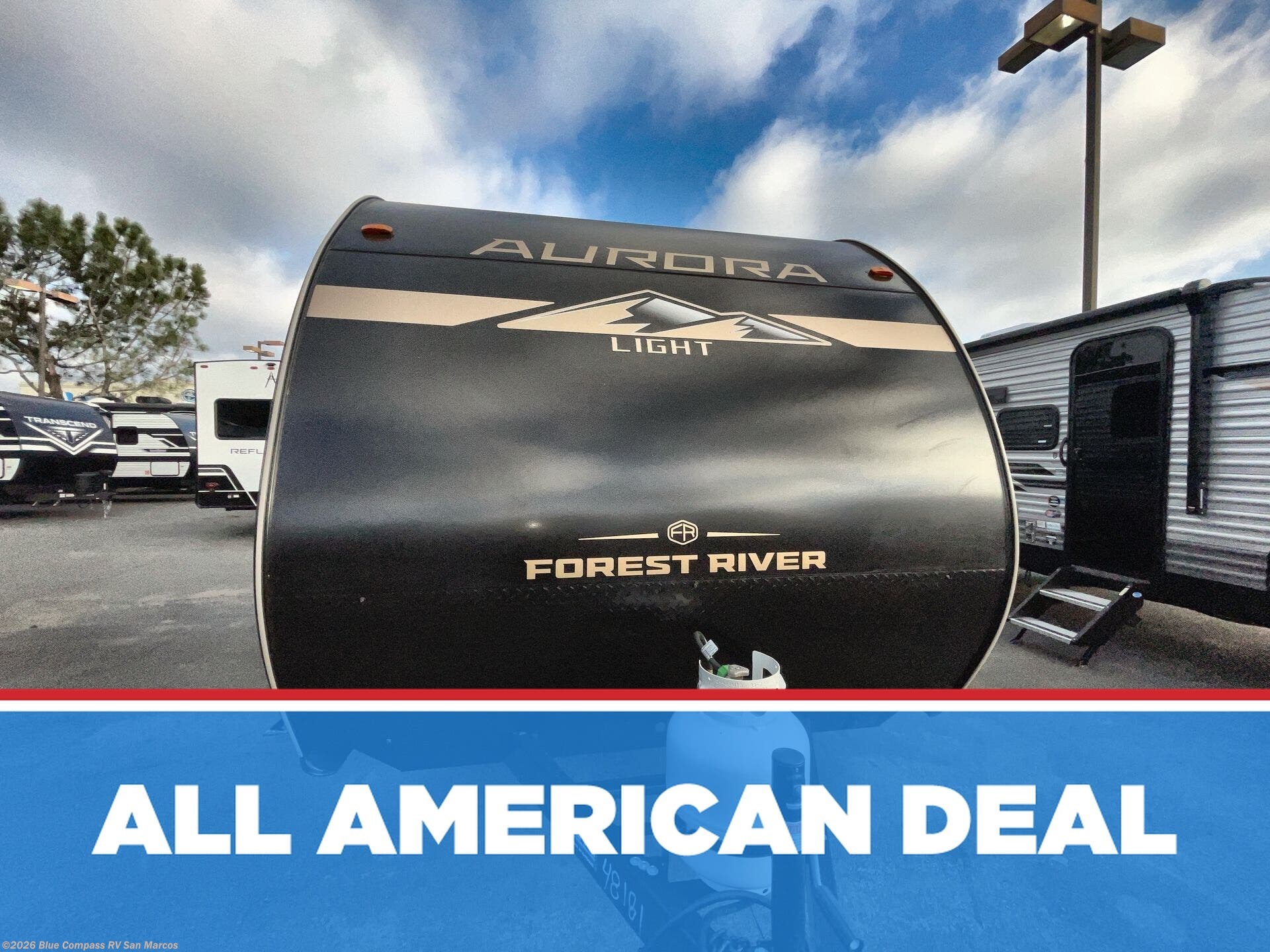 New 2026 Forest River Aurora Light 18BHSX available in San Marcos, California