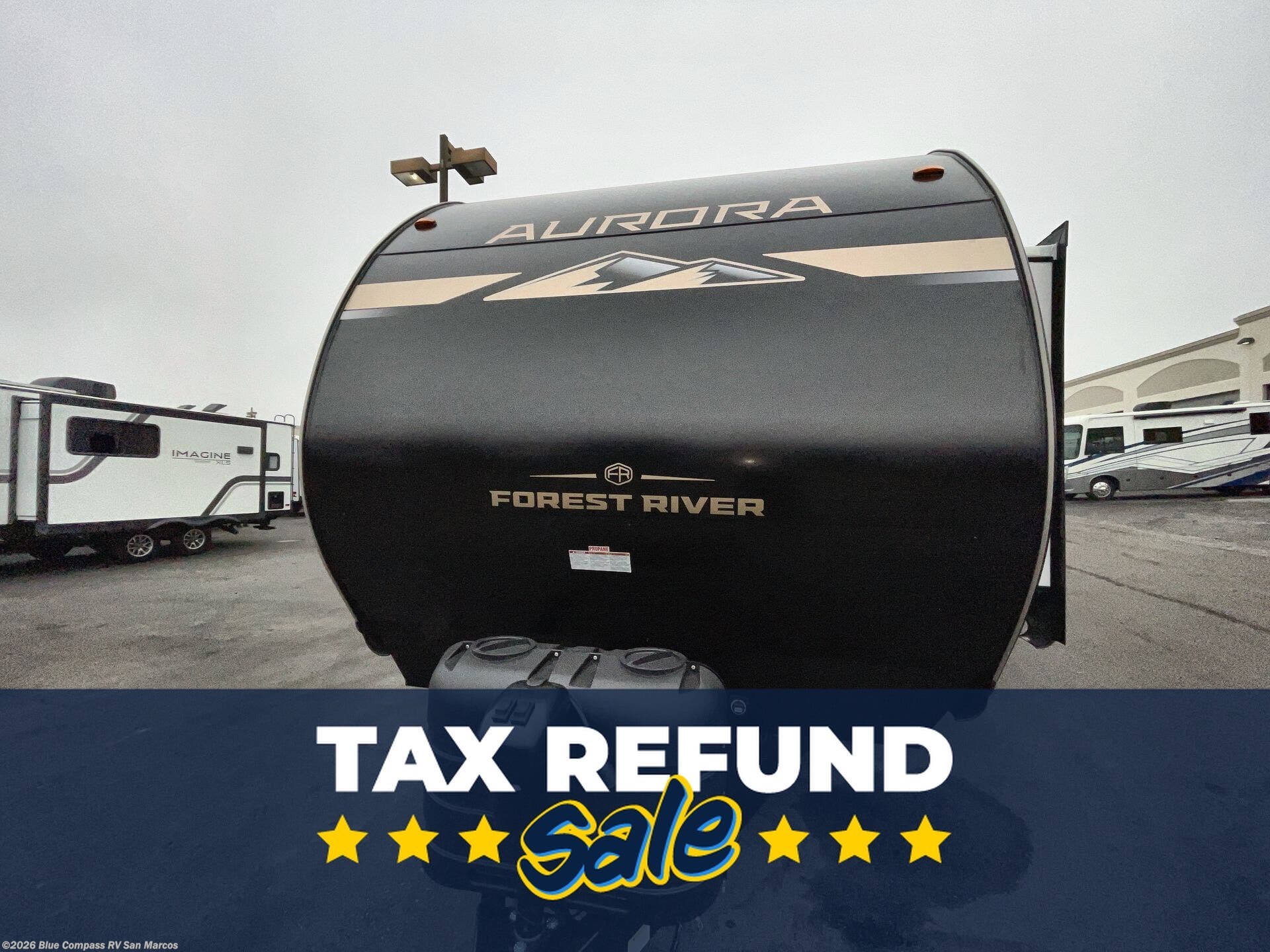 New 2026 Forest River Aurora 34BHTS (2 Queen Beds) available in San Marcos, California