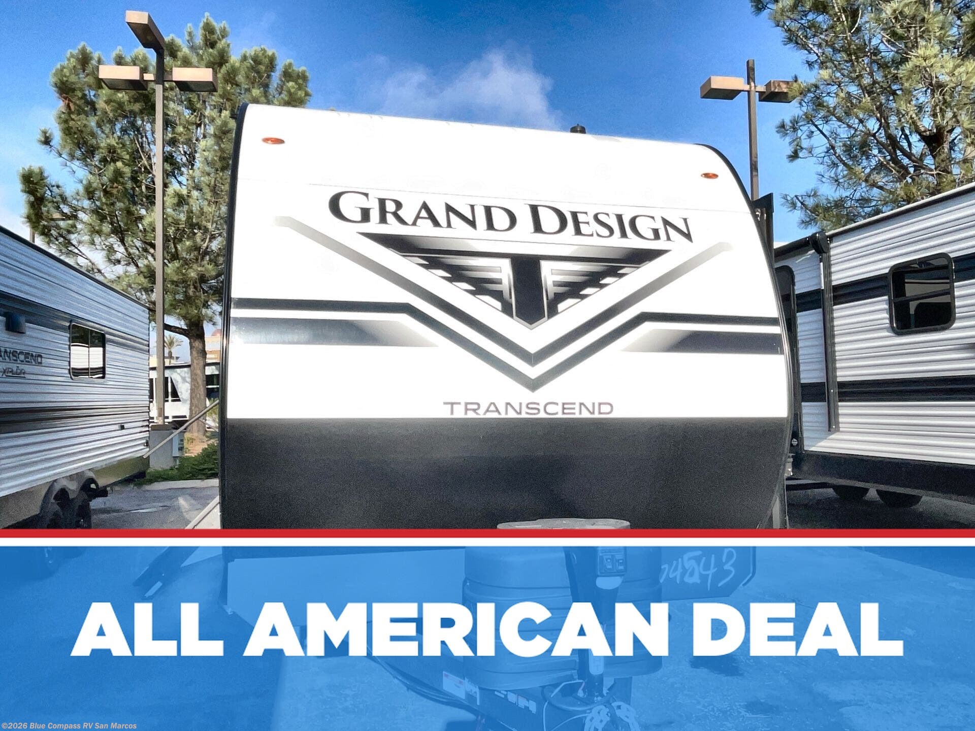 New 2026 Grand Design Transcend 335BHT available in San Marcos, California