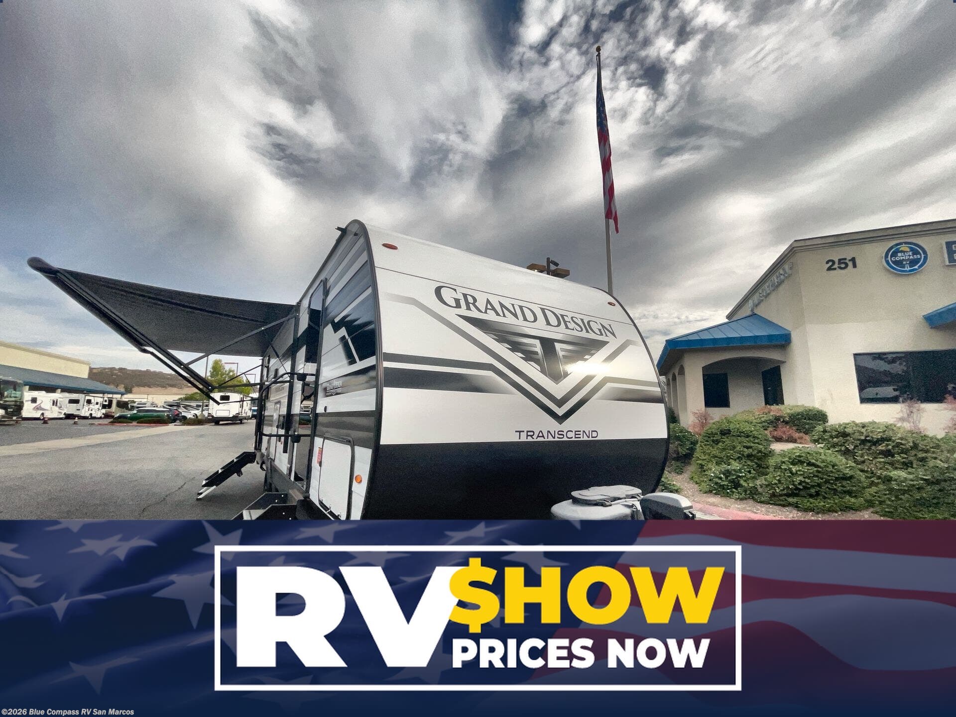 New 2026 Grand Design Transcend 245RLT available in San Marcos, California