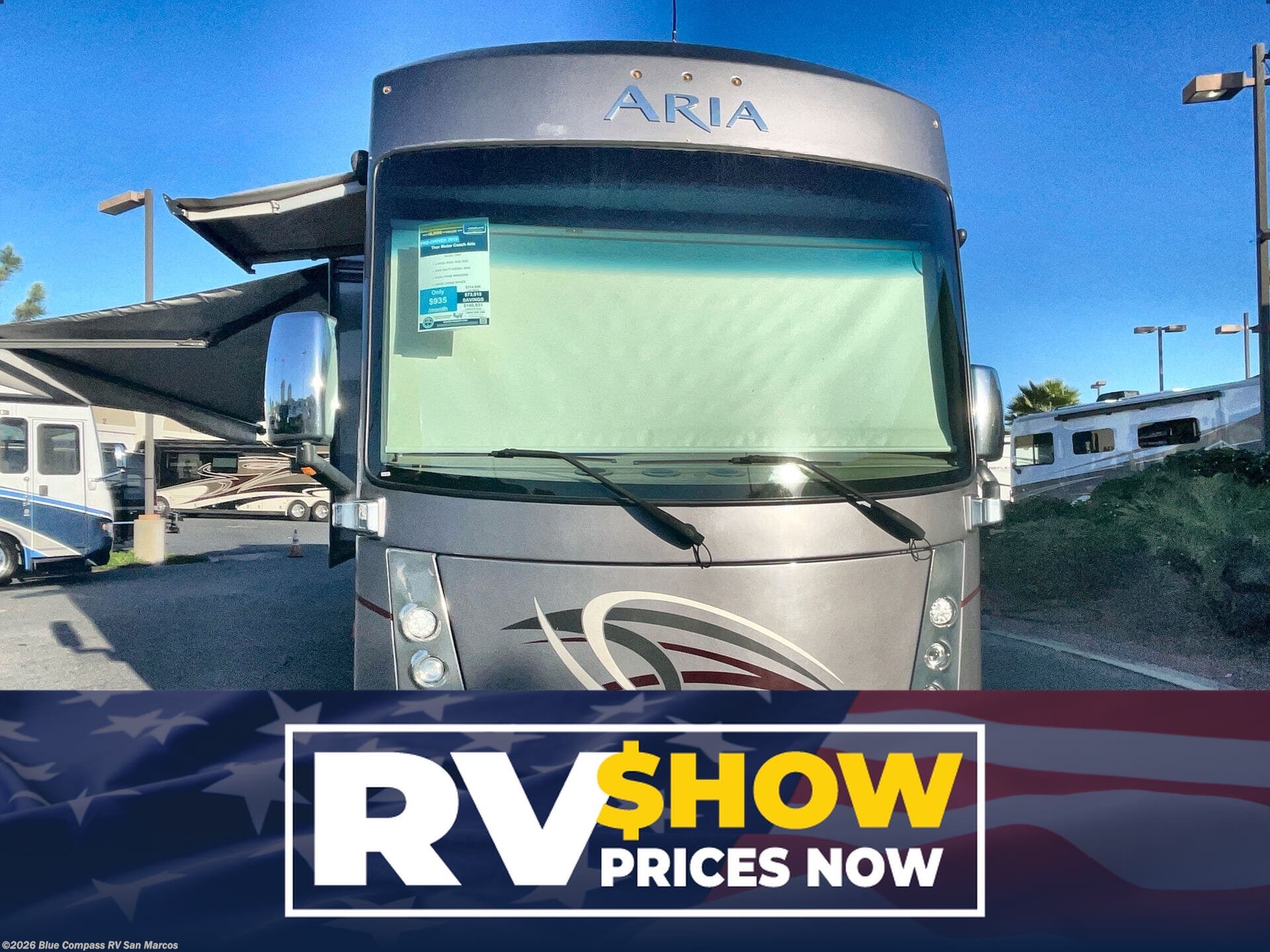 Used 2019 Thor Motor Coach Aria 3901 available in San Marcos, California