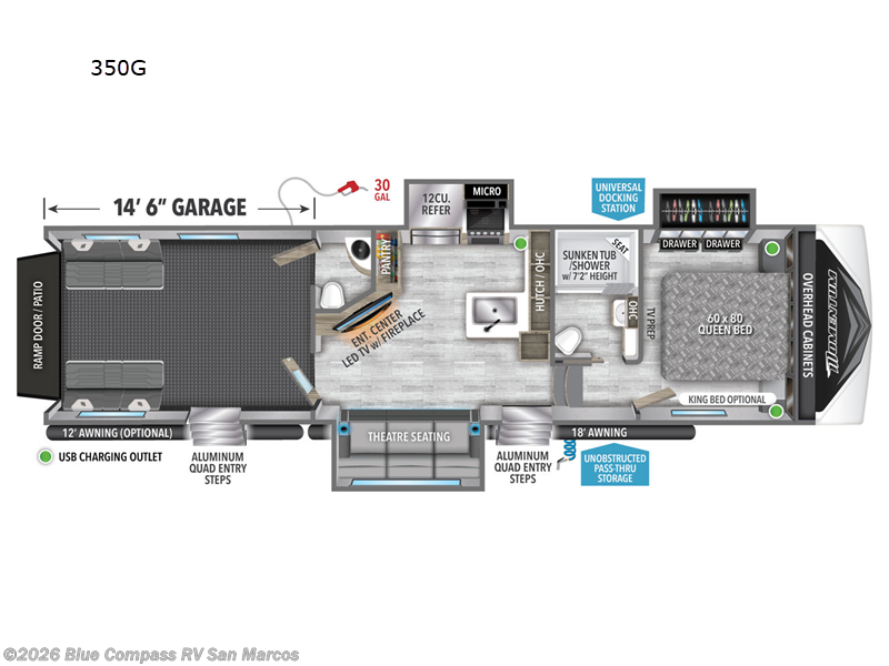 Used 2023 Grand Design Momentum G-Class 350G available in San Marcos, California