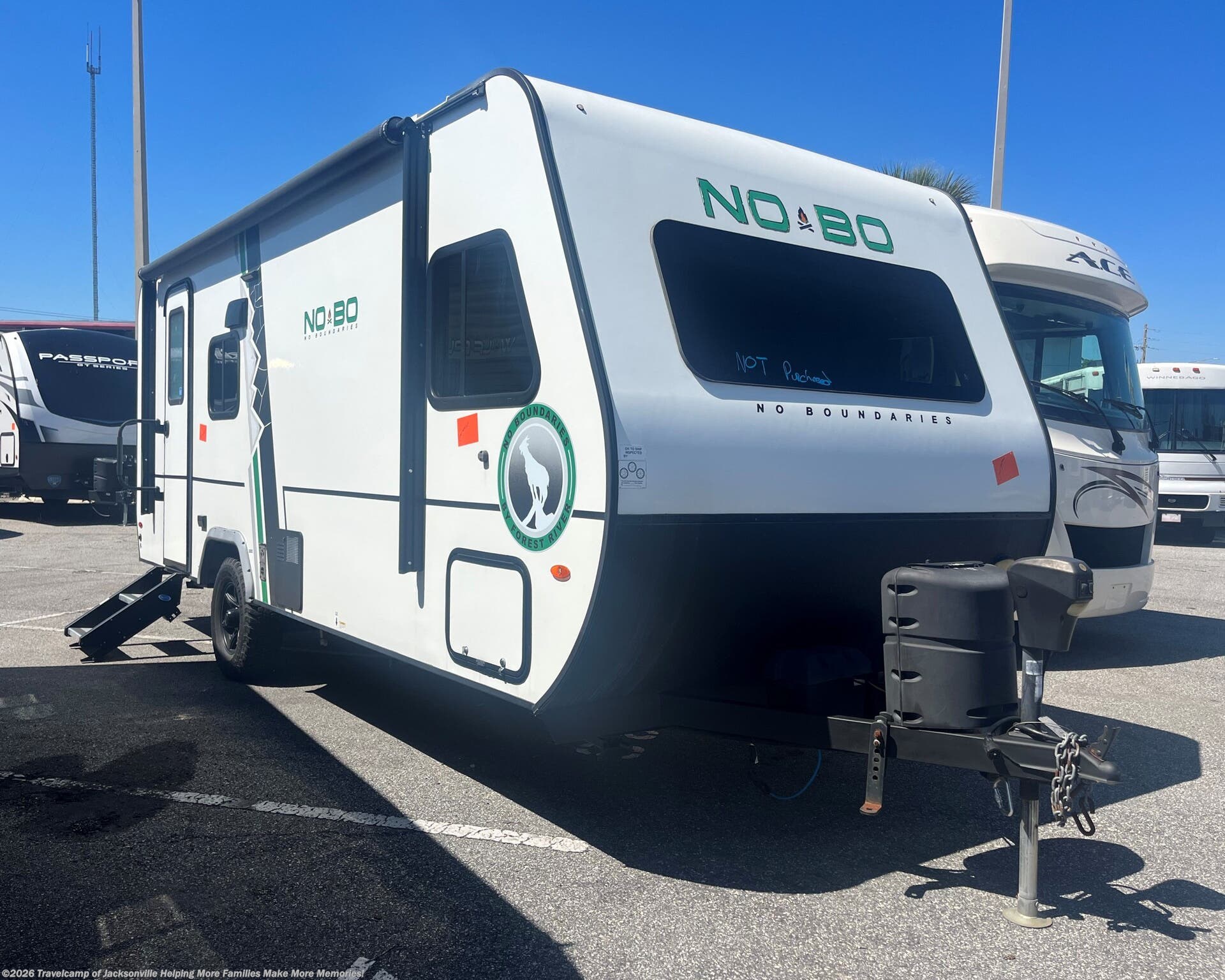 Used 2019  Forest River No Boundaries 19.5 by Forest River from Travelcamp of Jacksonville in Jacksonville, FL