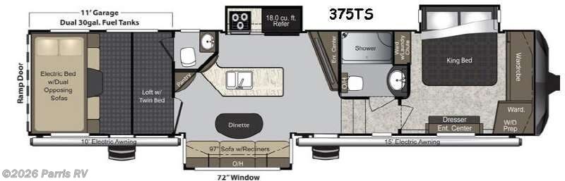 Used 2015 Keystone Raptor 375TS available in Murray, Utah