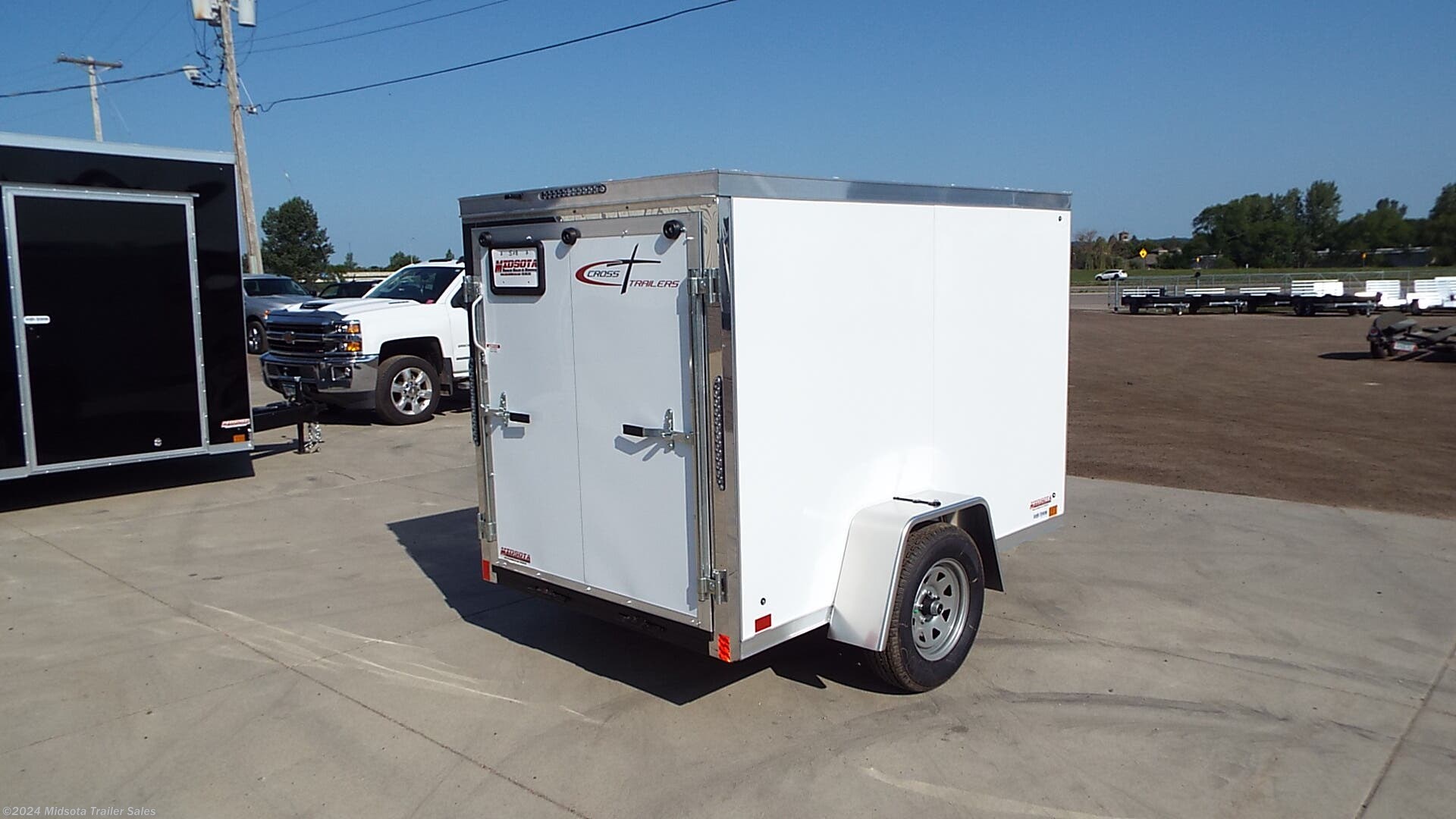 Cargo Trailer - 2020 Cross Trailers 5'x8' Steel Enclosed Trailer ...