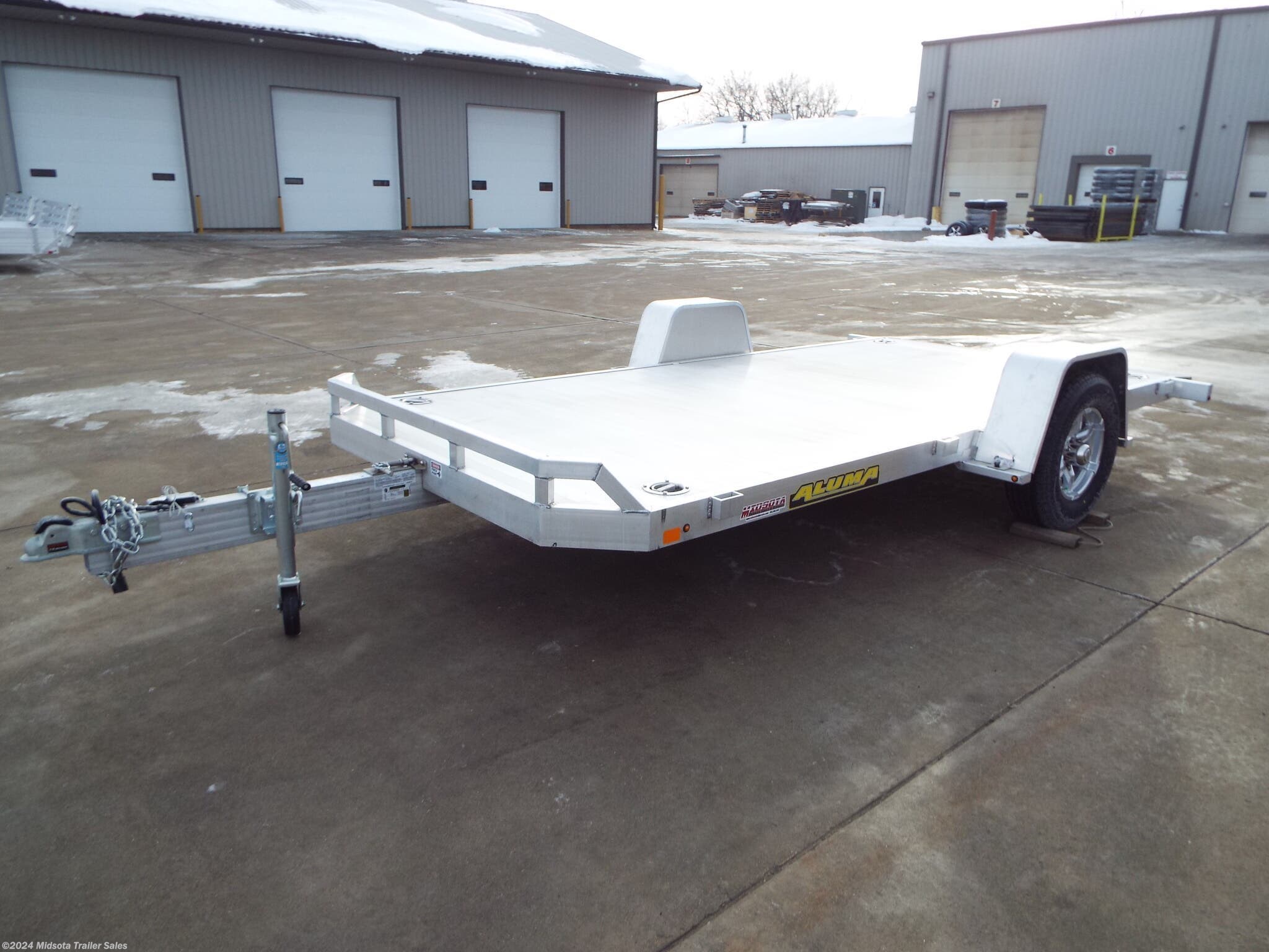 6x14 Utility Trailer for sale | New Aluma 8214HS Tilt 82''X14' Aluminum ...