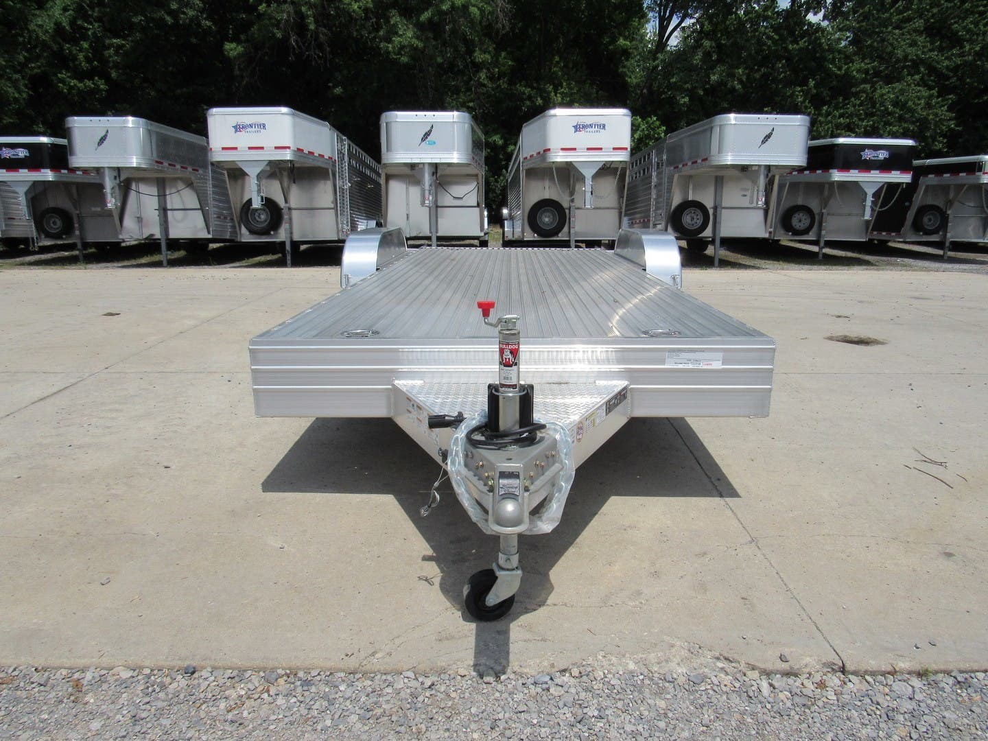 2018 Featherlite 311020 7x20 Flatbed Trailer For Sale in