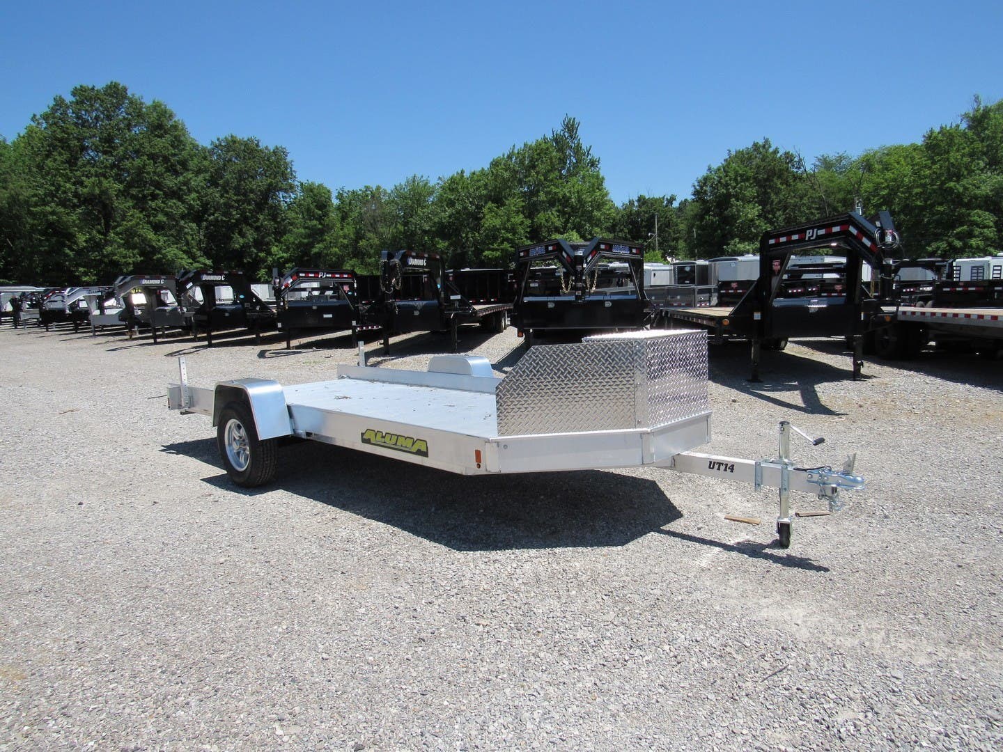 Utility Trailer 2019 Aluma UT14 TrailersUSA