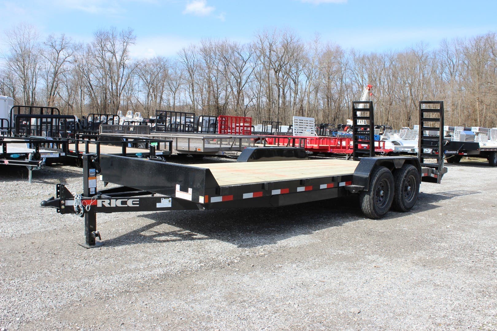 Flatbed - 2021 Rice Trailers FMEHR8220 | TrailersUSA