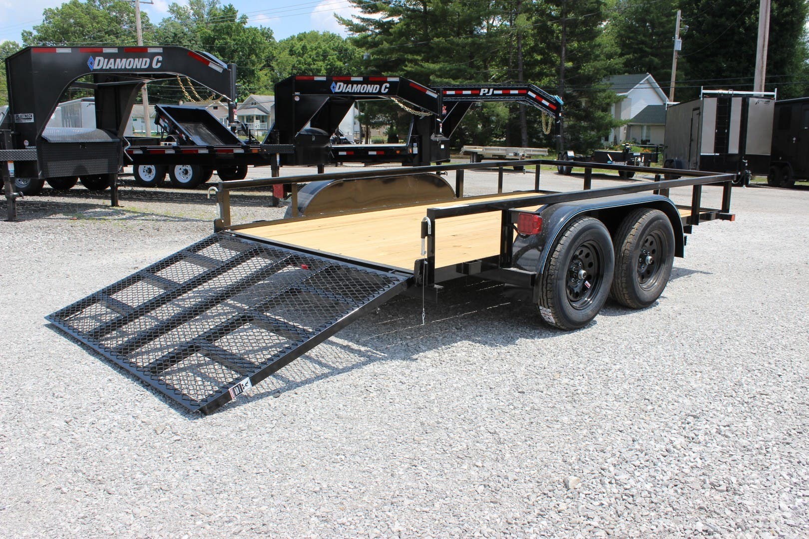 2021 Top Hat UTA12X77 6x12 Utility Trailer For Sale in TH00315