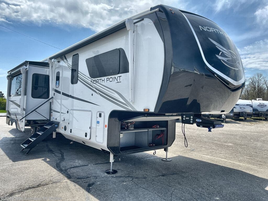 New 2025 Jayco North Point 390CKDS available in New Carlisle, Ohio