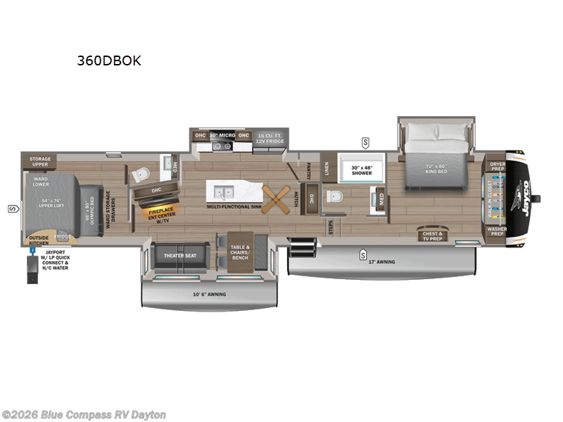 New 2026 Jayco Eagle 360DBOK available in New Carlisle, Ohio