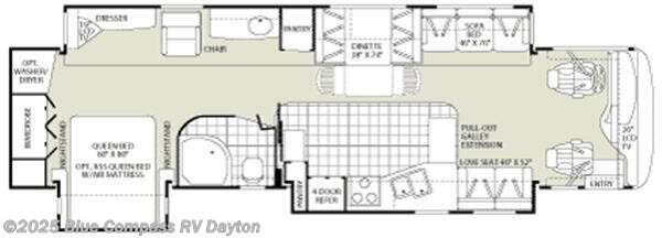 Used 2008 Fleetwood Excursion 39R available in New Carlisle, Ohio