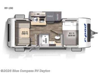 Used 2023 Forest River R Pod RP-190 available in New Carlisle, Ohio
