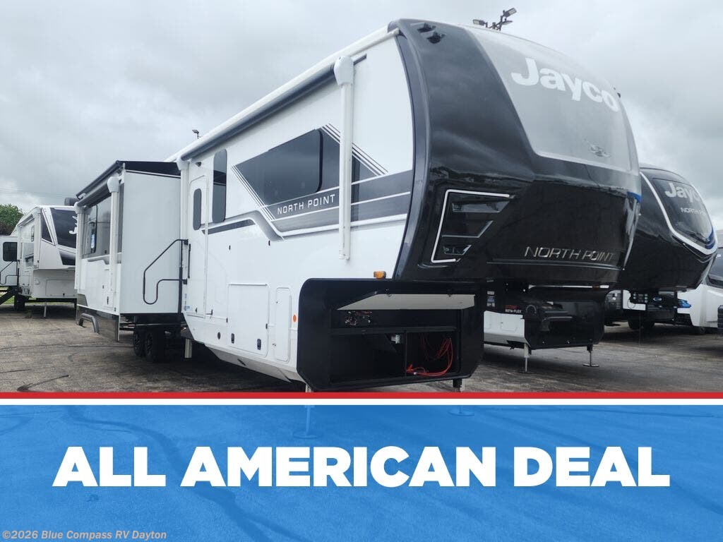 New 2027 Jayco North Point 395DSDB available in New Carlisle, Ohio