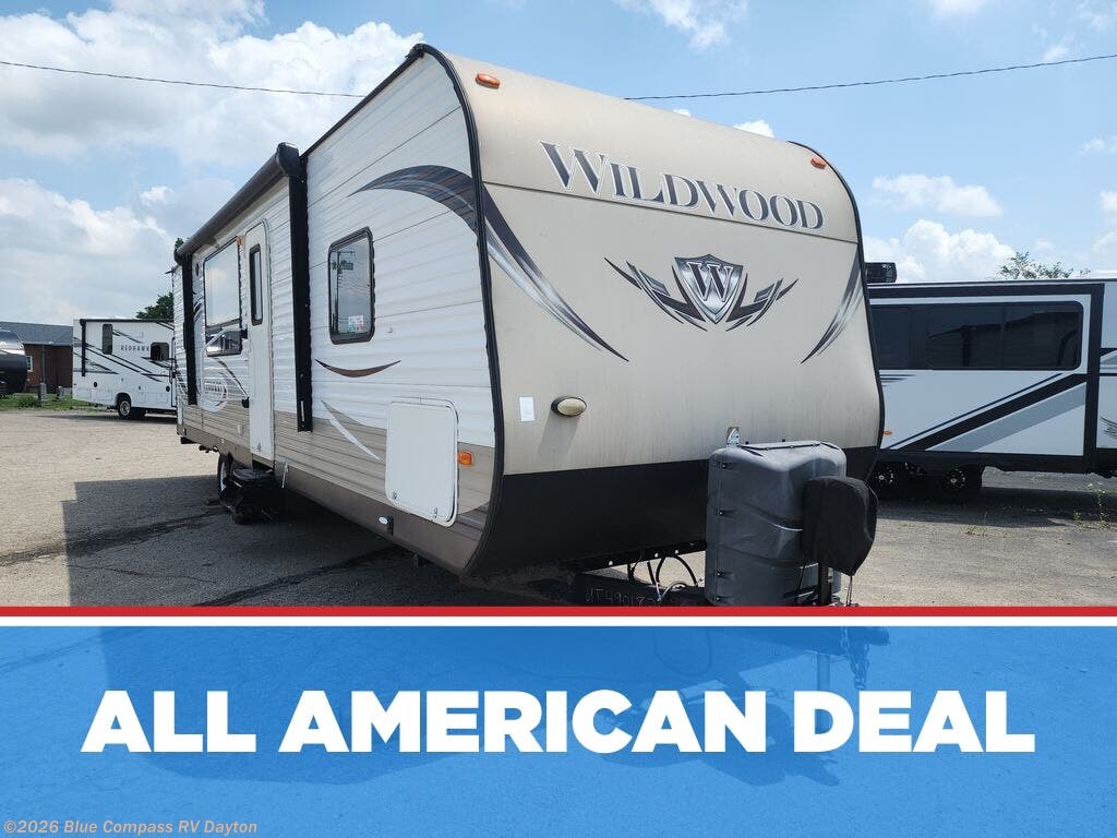 Used 2015 Forest River Wildwood 27RKSS available in New Carlisle, Ohio