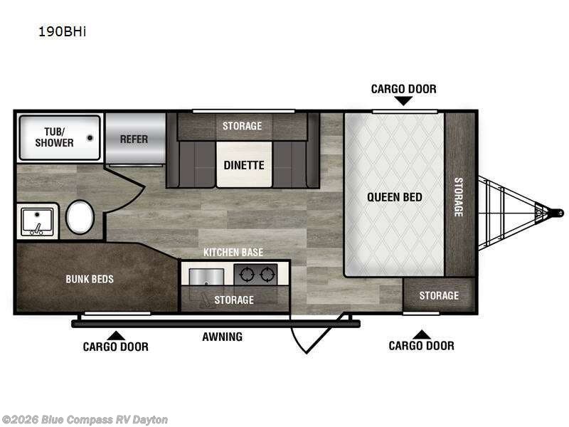 Used 2023 Riverside RV Intrepid 190BHi available in New Carlisle, Ohio