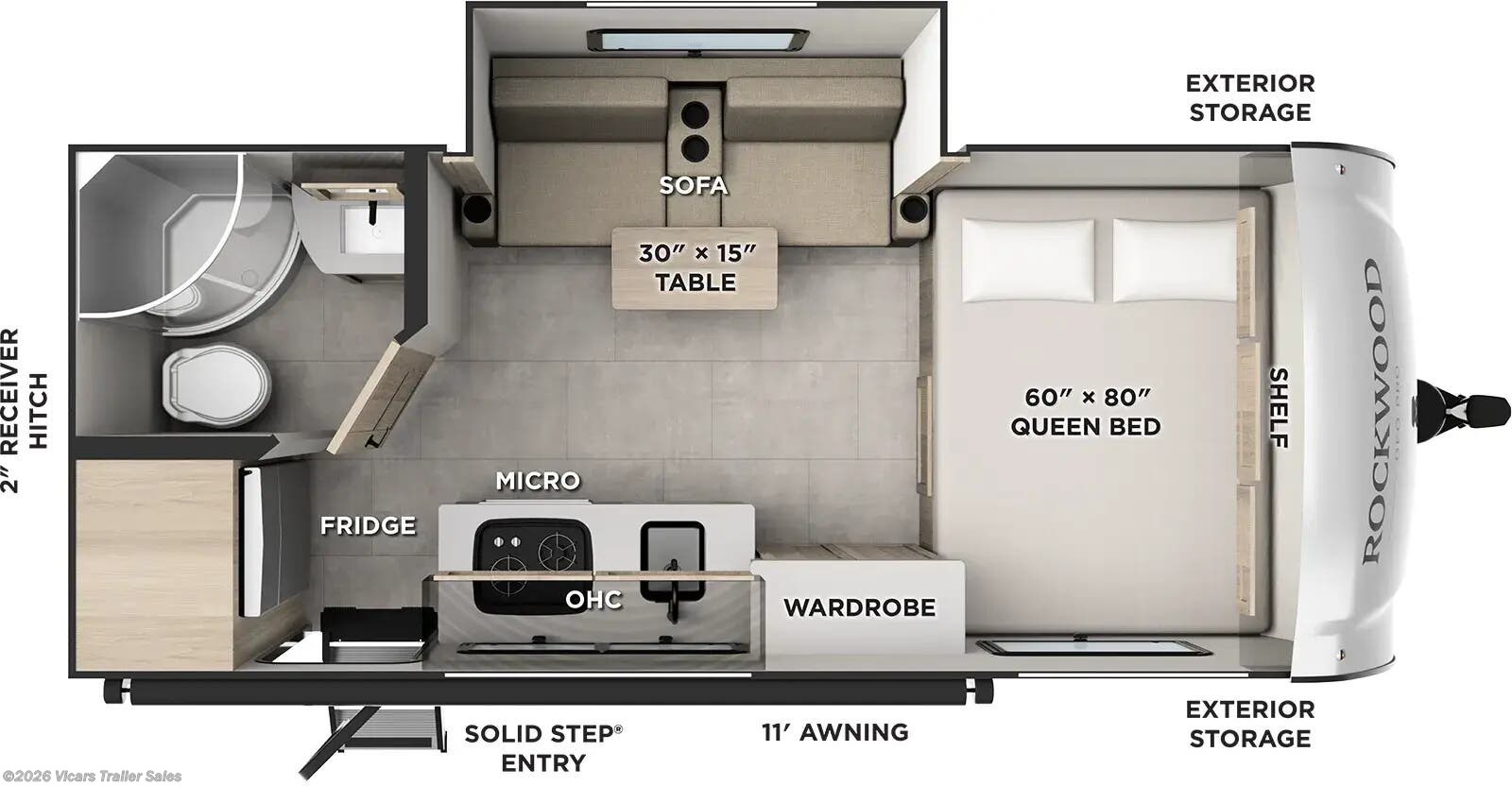 New 2026 Forest River Rockwood Geo Pro 19LE available in Taylor, Michigan