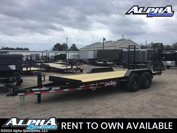 2022 Caliber 18' Flatbed Equipment Trailer 14K LB GVWR available in Pearl, MS
