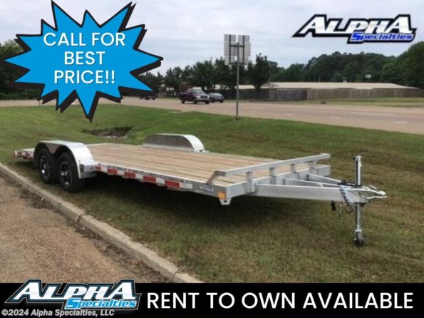 2022 Mission Trailers 22' Aluminum Car Hauler Trailer 7000 LB GVWR available in Pearl, MS