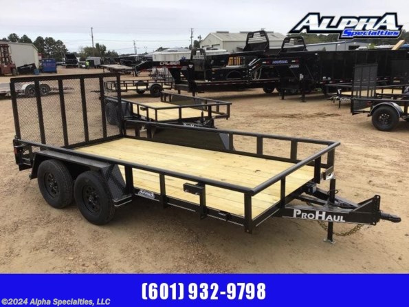 2022 Pro Hauler 83" x 14' Tandem Axle Utility 7k available in Pearl, MS