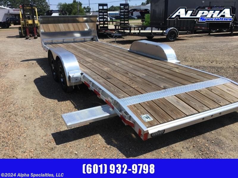 6x22 Car Hauler Trailer for sale New Mission Trailers 22' Aluminum