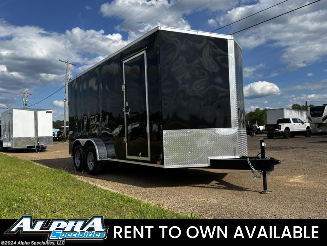 7x16 Cargo Trailer for sale | New Pace American 7X16 Extra Tall ...