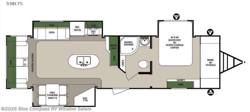 Used 2016 Forest River Surveyor 33RLTS available in Rural Hall, North Carolina