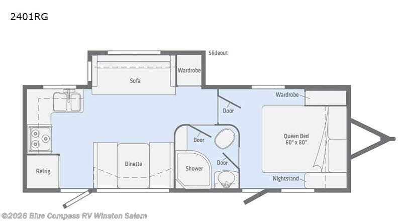 Used 2019 Winnebago Minnie 2401RG available in Rural Hall, North Carolina