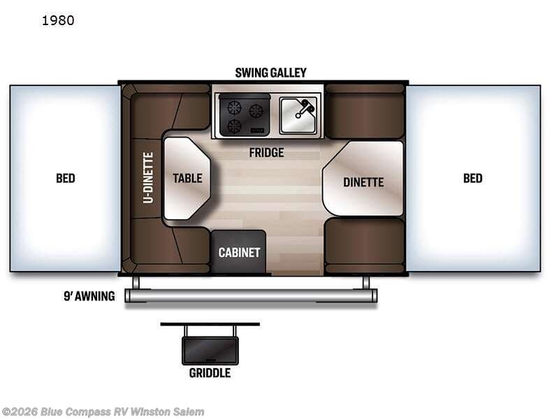 Used 2022 Forest River Rockwood Freedom Series 1980 available in Rural Hall, North Carolina