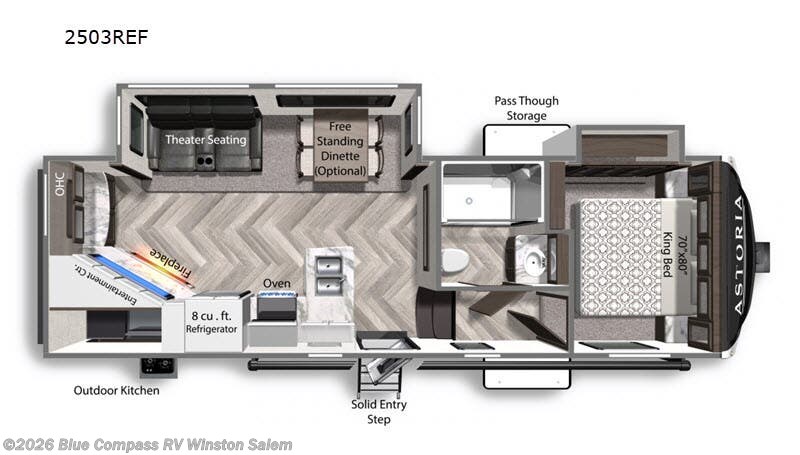 Used 2020 Dutchmen Astoria 2503REF available in Rural Hall, North Carolina