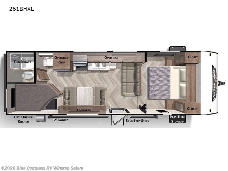 Used 2021 Forest River Wildwood X-Lite 261BHXL available in Rural Hall, North Carolina