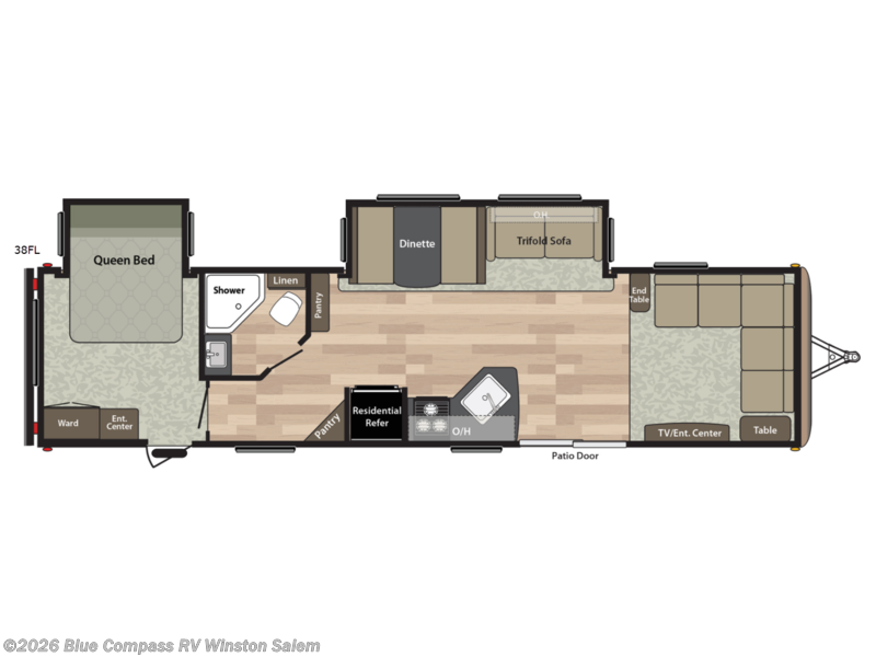 Used 2018 Keystone Springdale 38FL available in Rural Hall, North Carolina