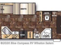 Used 2014 Forest River Cherokee Grey Wolf 26RL available in Rural Hall, North Carolina