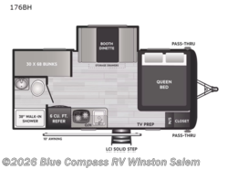 Used 2022 Keystone Hideout Single Axle 176BH available in Rural Hall, North Carolina
