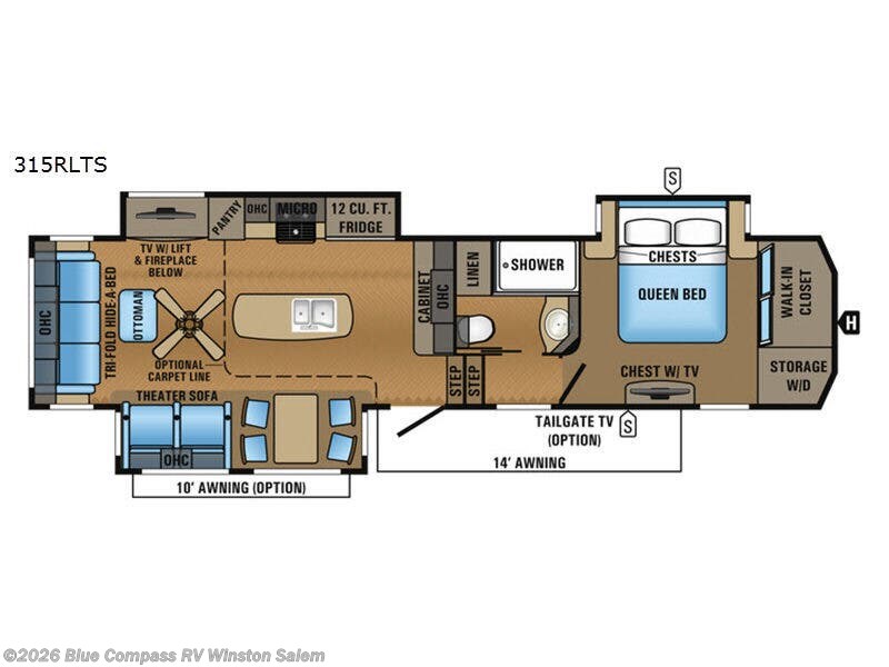 Used 2017 Jayco North Point 315RLTS available in Rural Hall, North Carolina