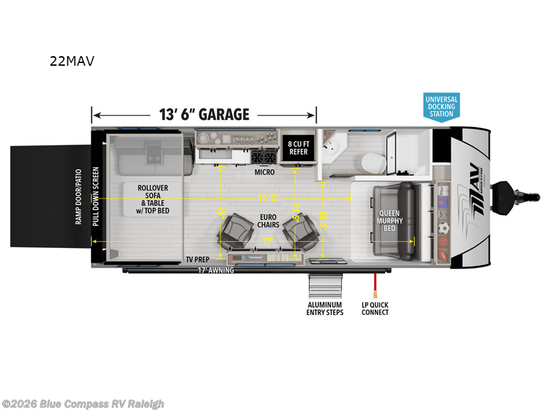 New 2026 Grand Design Momentum MAV 22MAV available in Raleigh, North Carolina