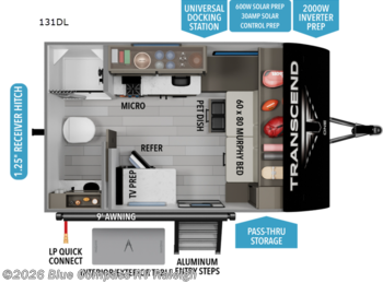 New 2026 Grand Design Transcend One 131DL available in Raleigh, North Carolina