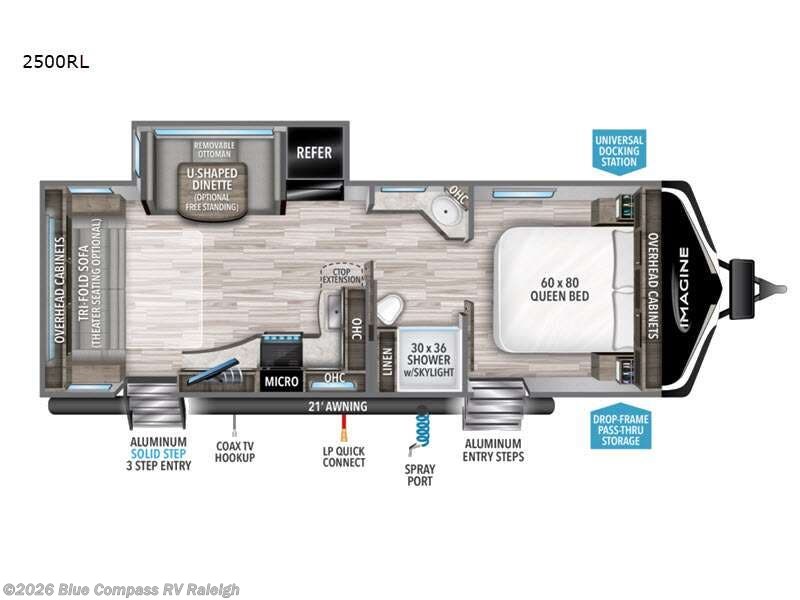Used 2022 Grand Design Imagine 2500RL available in Raleigh, North Carolina