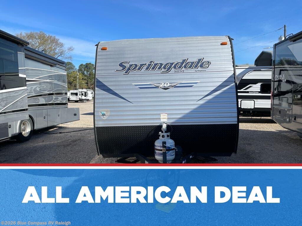 Used 2019 Keystone Springdale Mini 1790FQ available in Raleigh, North Carolina