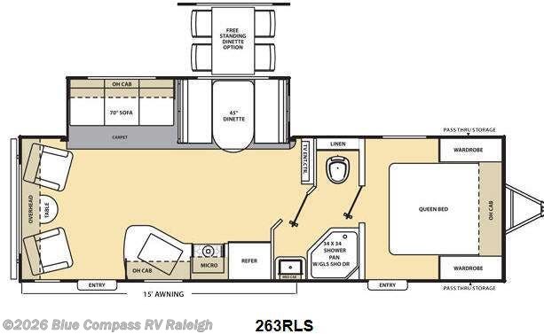 Used 2014 Coachmen Catalina 263RLS available in Raleigh, North Carolina