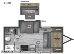 Used 2022 Winnebago Micro Minnie 2108DS available in Raleigh, North Carolina