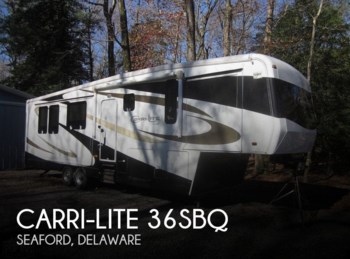 Used 2008 Carriage Carri-Lite 36SBQ available in Seaford, Delaware