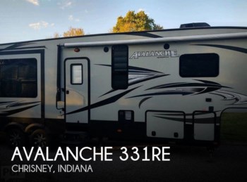 Used 2016 Keystone Avalanche 331RE available in Chrisney, Indiana